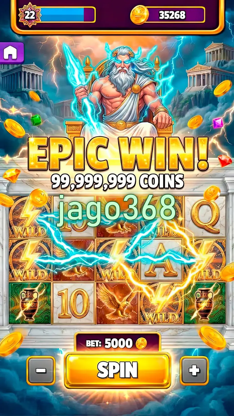 jago368 Tangkapan Layar Resmi APK